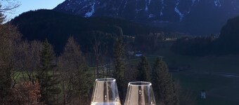 Vacation apartment with 360° panoramic mountain view