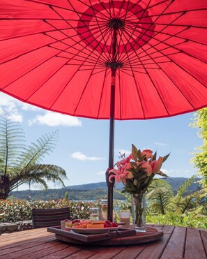 Terrace/patio - Spencer Lodge (Lake Tarawera)