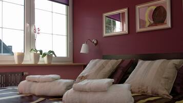 1 chambre, fer et planche à repasser, Wi-Fi gratuit, draps fournis