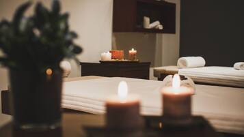 Een sauna, lichaamsbehandelingen, 1 behandelingsruimte