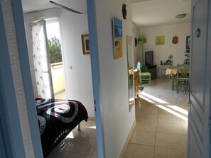 2 bedrooms, in-room safe, iron/ironing board, free WiFi - Pavillon T3 *** 72m2 Terrace 180° Sea View, Wifi, Swimming pool, Internet, Air conditioning, (Fleury)
