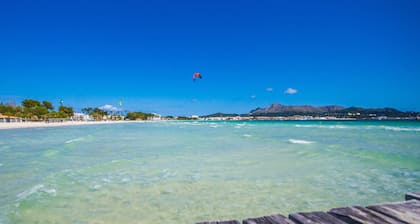 Haus am Strand von Alcudia Gaviotas Erste Linie