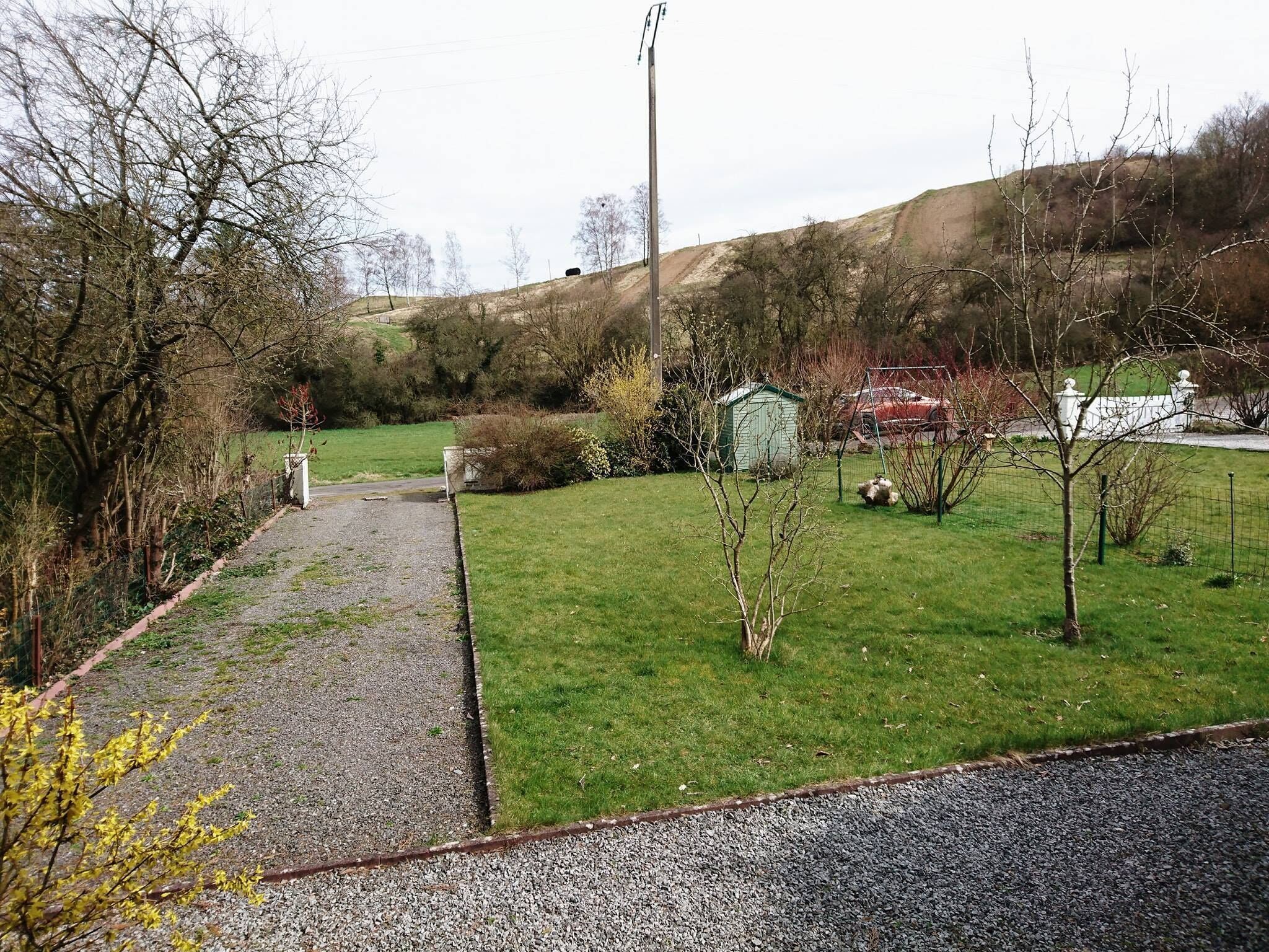 Enceinte de l’hébergement