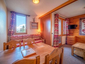 Interior - Cozy studio 80m from lifts and 100m from shops in Valmorel (Valmorel)
