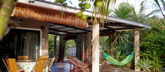 Family villa 110m2 + 70m2 veranda beside the river, Gold Powder Village