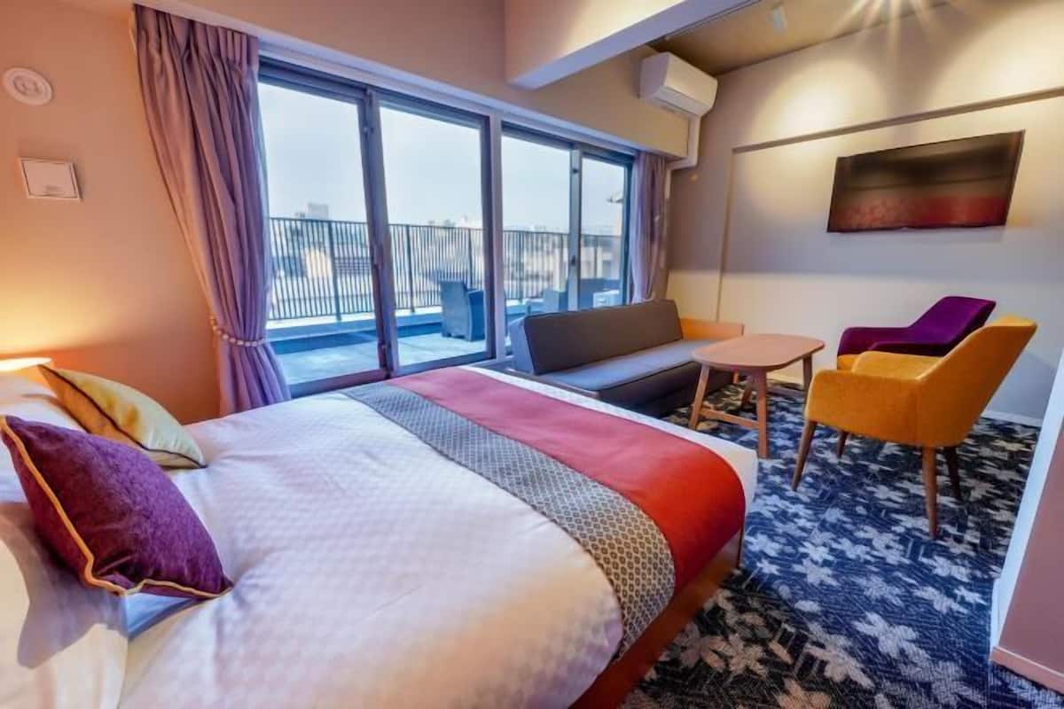 1 Schlafzimmer, Zimmersafe, Schreibtisch, Verdunkelungsvorhänge
