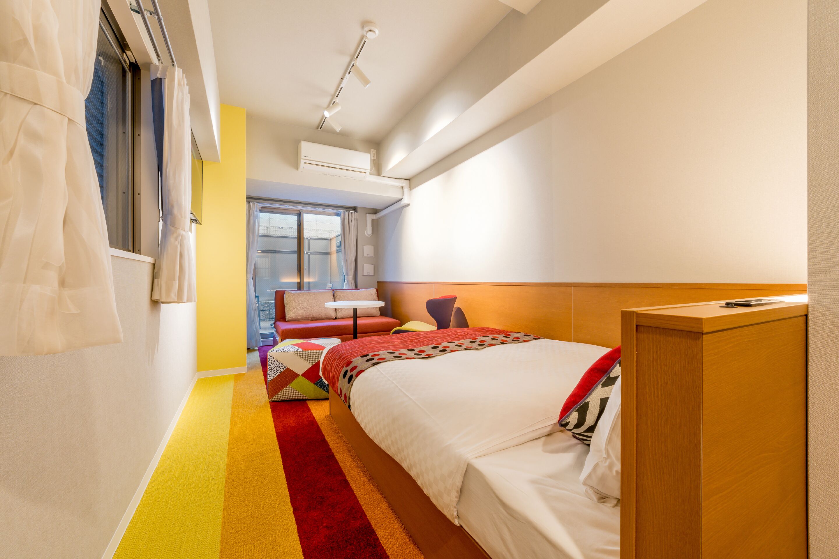 Terrace Double, Non-Smoking | In-room safe, desk, blackout drapes, iron/ironing board