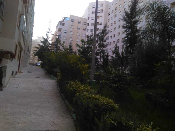 Overnattingsstedets uteområder