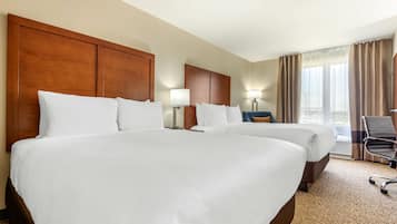 Standard Room, 2 Queen Beds, Non Smoking | 1 bedroom, premium bedding, down duvets, pillow-top beds