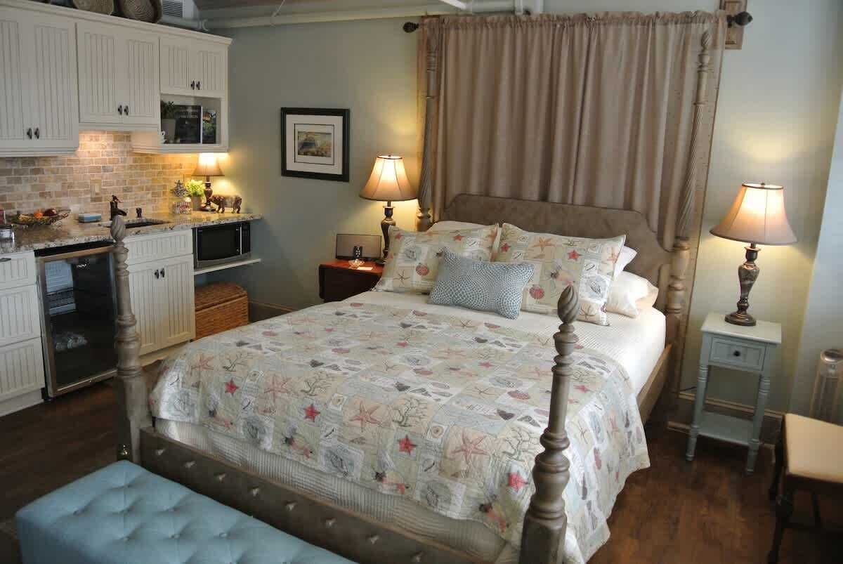 1 Schlafzimmer, Pillowtop-Betten, Bügeleisen/Bügelbrett