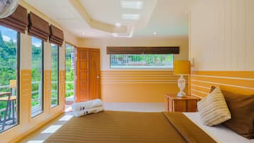 Standard Double Room with Mountain View | Wifi gratis, decoración individual, ropa de cama
