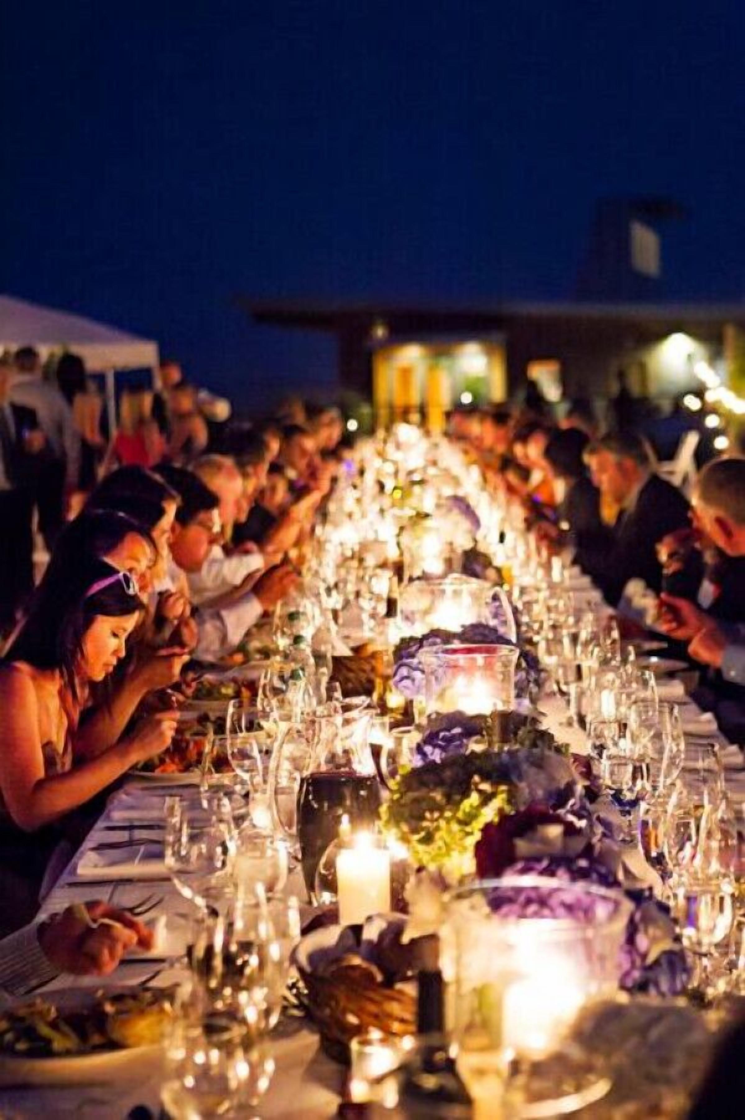 Espace banquet en plein air