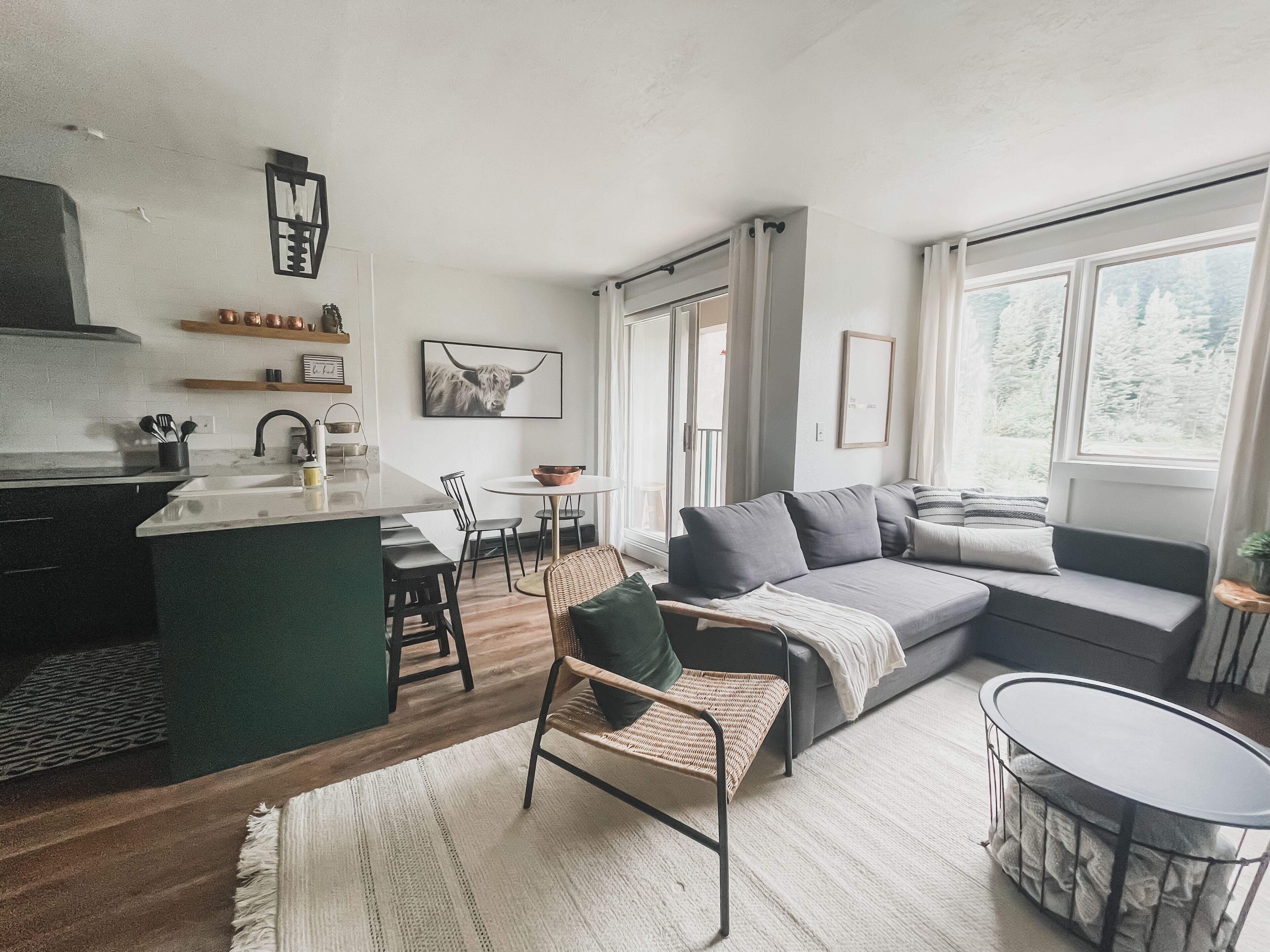 Ski-in Ski-out condo with a pool and hot tub! Walk or ski to village!