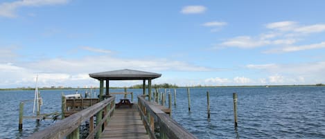 Vlak bij het strand
