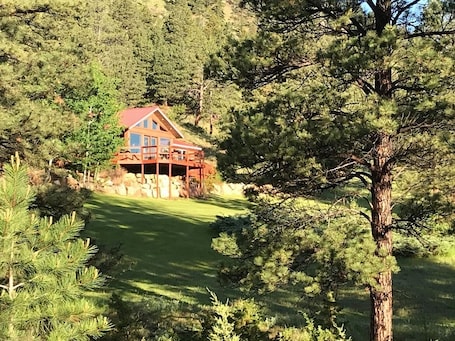 Property grounds. Room #2 @ Montana's Wolf Creek Lodge