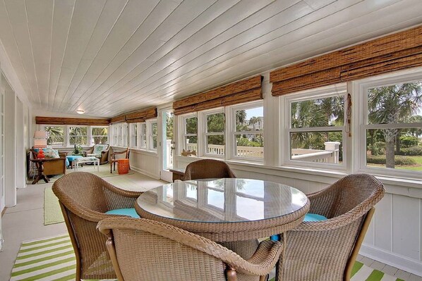 Dining - Spacious Isle of Palms Beach House with Private Pool, One Block To The Beach (Isle of Palms)