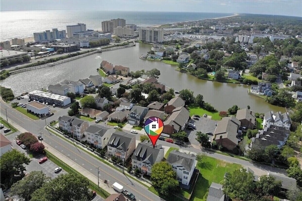 Just 5 minutes walking to the Virginia Beach Boardwalk