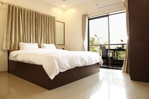 Apartment (2 BHK) | Individually furnished, rollaway beds, free WiFi, bed sheets - Saburi Service Apartments (Rahata)
