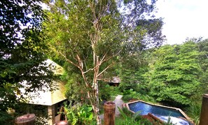 Vista para o jardim