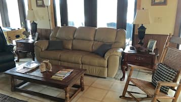 TV, DVD player, stereo