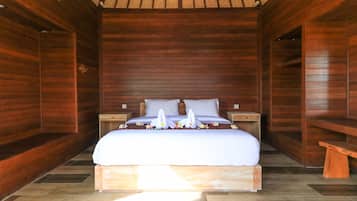 高級單棟小屋 (AC) | 1 間睡房、高級寢具、房內夾萬、書桌