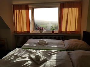 1 habitación, escritorio, wifi gratis y ropa de cama