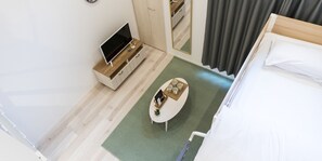 Decoración personalizada, muebles diferentes y wifi gratis 