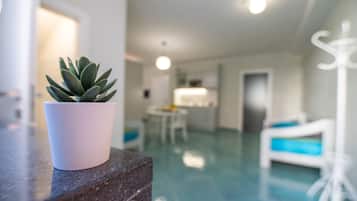 Comfort Apartment | Living area | 40-inch Smart TV with digital channels, TV