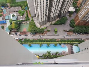 Indoor pool, a heated pool