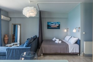 Huoneisto, merinäköala (Third Floor) | Oleskelualue | Taulutelevisio