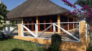 Façade de l’hébergement