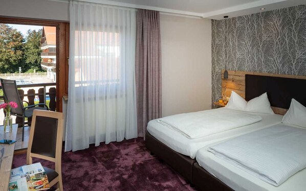 舒適雙人房 | 客房內保險箱、書桌、免費搖籃/嬰兒床、免費無線上網