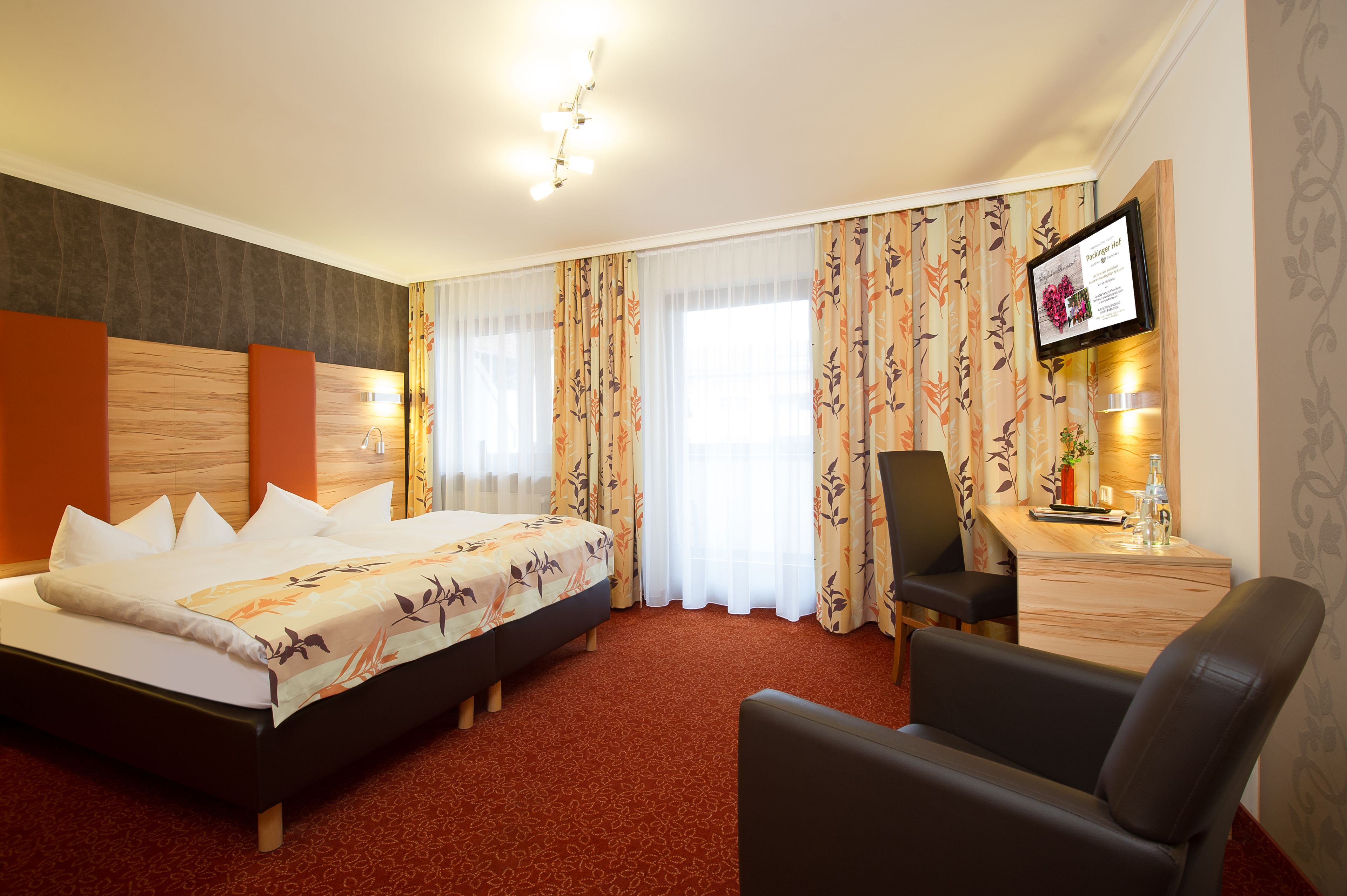 comfort double room | in-room safe, desk, free cots/infant beds, free wifi