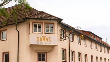 Fassade der Unterkunft
