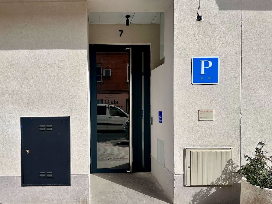 Fassade der Unterkunft