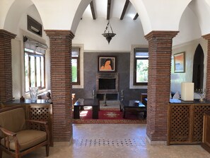 Sitzecke in der Lobby