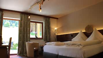 Doppelzimmer (Landliebe Deluxe) | Babybetten, Zustellbetten, kostenloses WLAN, Bettwäsche