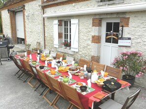 Terrace/patio - Chambres D'hôtes La Quèrière (Mur-de-Sologne)