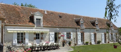 Vue depuis lâhĂ©bergement