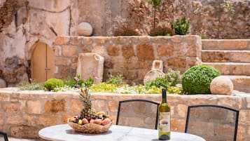 Uitzicht vanuit accommodatie