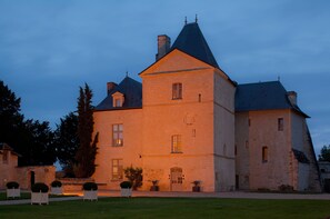 Front of property – evening/night