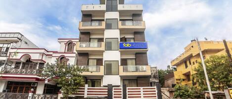 Fassade der Unterkunft