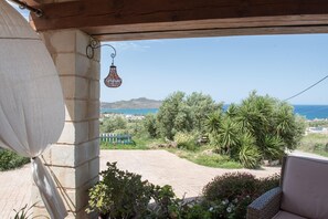Villa, Private Pool, Sea View | Terrace/patio - Pantanassa Villas (Chania)