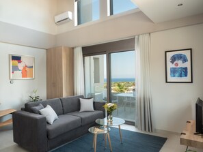 Villa, vue mer, en mezzanine (Petra) | Vue depuis le balcon