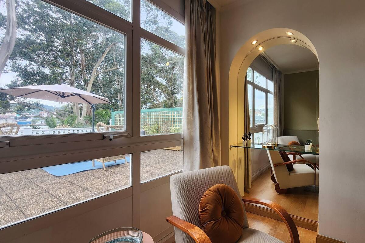 Suite 1 King Bed with terrace, River View | Minibar, in-room safe, desk, blackout curtains