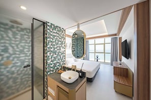Minibar, in-room safe, desk, blackout curtains