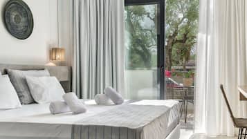 Estudio superior | Ropa de cama de alta calidad, caja fuerte, decoración individual