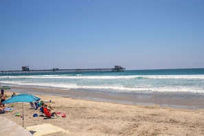 On the beach