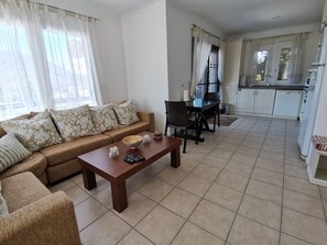 Villa | Living area | LCD TV - Villa Redpine 5 (Fethiye)