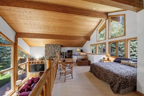 3 chambres, fer et planche à repasser, lit de bébé portatif